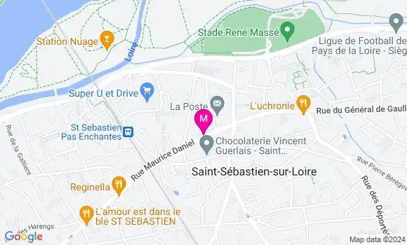 Localisation Dr Nicolas Lhommeau
