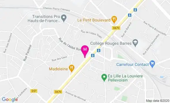 Localisation Dr Clemence Lefevre