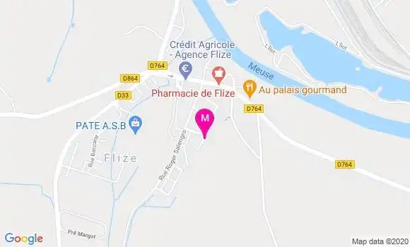 Localisation Dr Elisa Denis