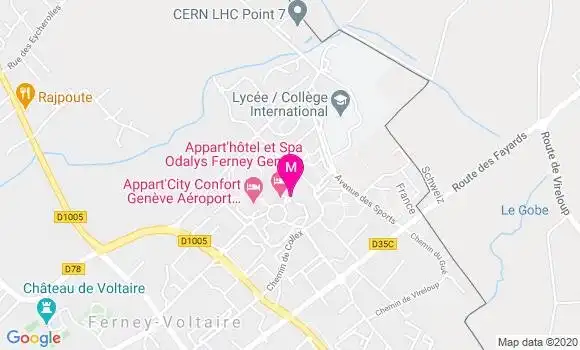 Localisation Dr Charlotte Hermal