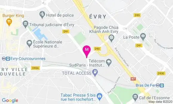 Localisation Dr Mireille Prel