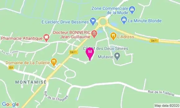 Localisation Dr Francoise Dolci