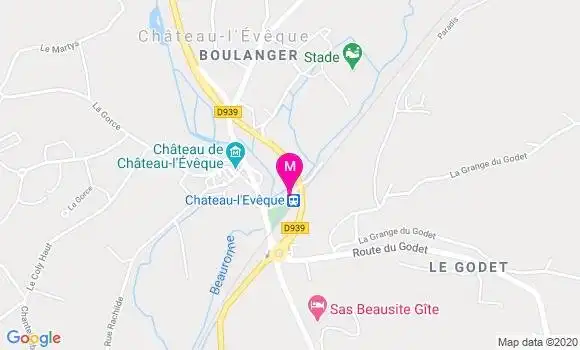 Localisation Dr Frederic Delrieux
