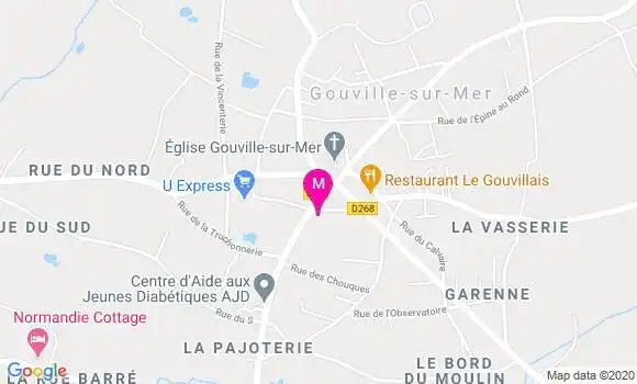 Localisation Dr Cedric Chazouilleres