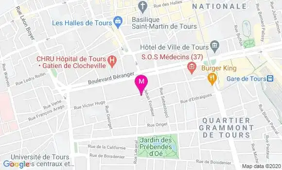 Localisation Dr Anne Cecile Henriet Gerolt