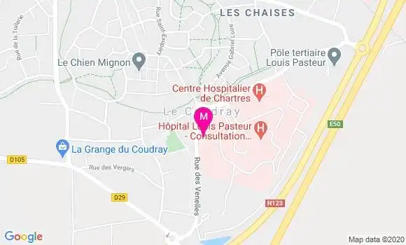 Localisation Dr Cristina Enache