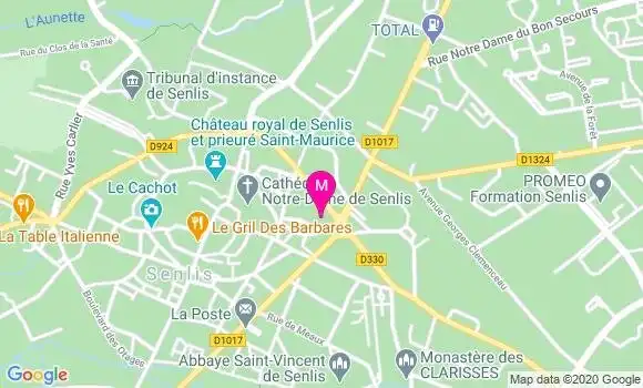 Localisation Dr Florence Maier