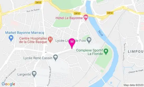 Localisation Dr Laurent Carof