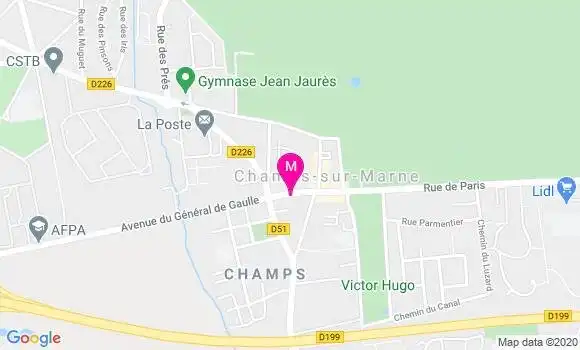 Localisation Dr Nada Slimane Bannour