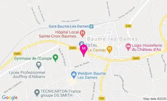 Localisation Dr Celine Desoutter