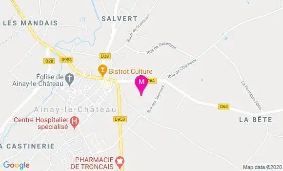 Localisation Dr Jonathan Lyon Bilger