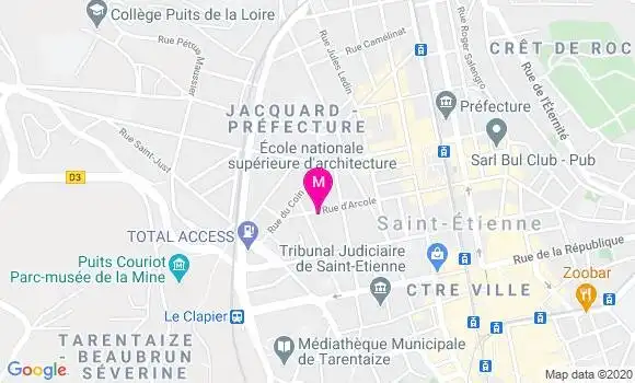 Localisation Dr Marie Christine Vial
