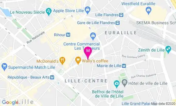 Localisation Dr Arnaud Lingrand