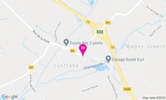 Localisation Dr Christelle Mougin