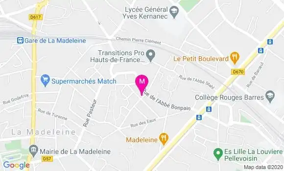 Localisation Dr Arnaud Delattre