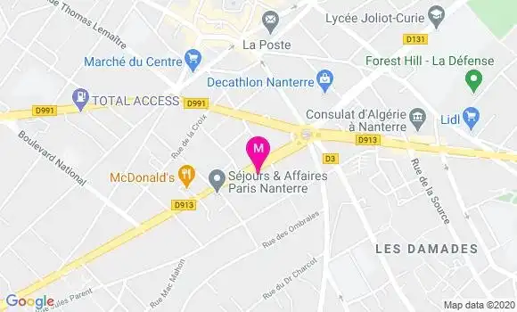Localisation Dr Elodie Dalleau