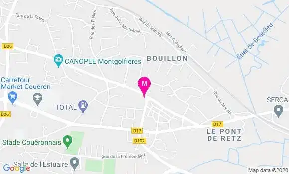Localisation Dr Damien Morin