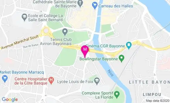 Localisation Dr Benjamin Elharrar