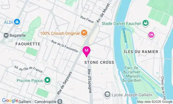 Localisation Dr Marie Barrere