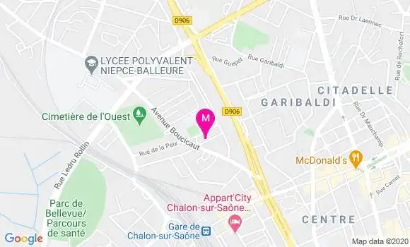 Localisation Dr Anne Auray