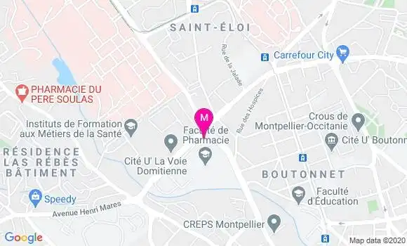 Localisation Dr Gerard Cros