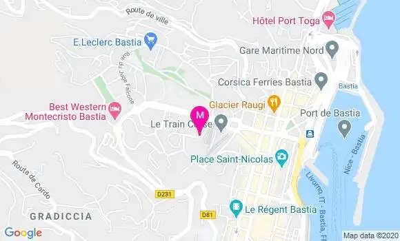 Localisation Dr Ange Leonetti