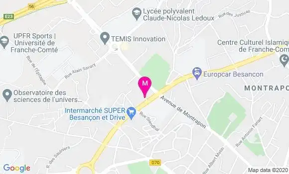 Localisation Dr Ludovic Tournier