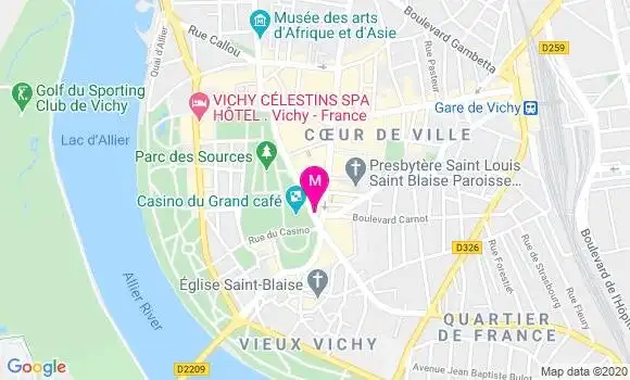 Localisation Dr Jean Claude Gay