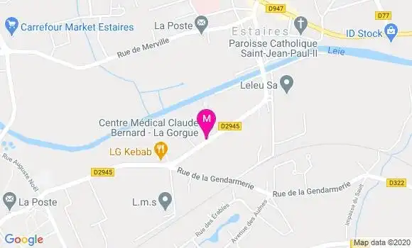 Localisation Dr Brieuc Dumoulin