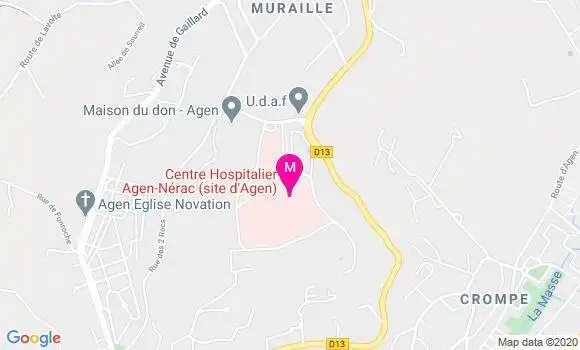 Localisation Dr Antoine Marty