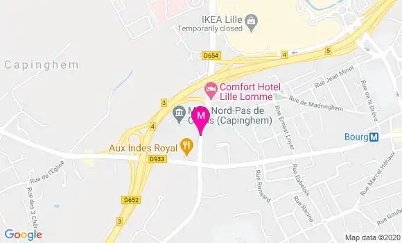 Localisation Dr Lisette Bout