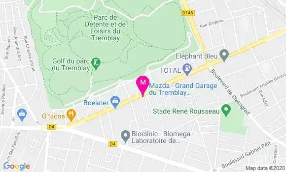 Localisation Dr Erwan Le Droguene