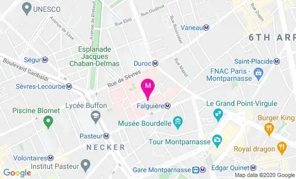 Localisation Dr Perrine Parize