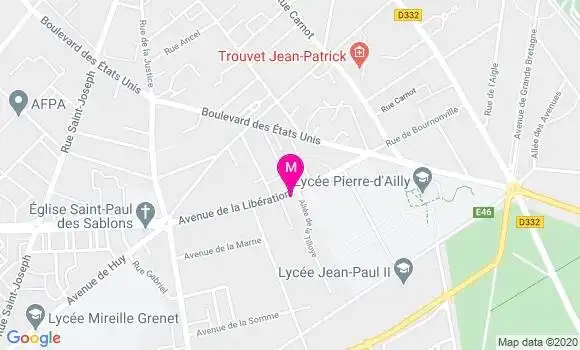 Localisation Dr Brigitte Lehmann