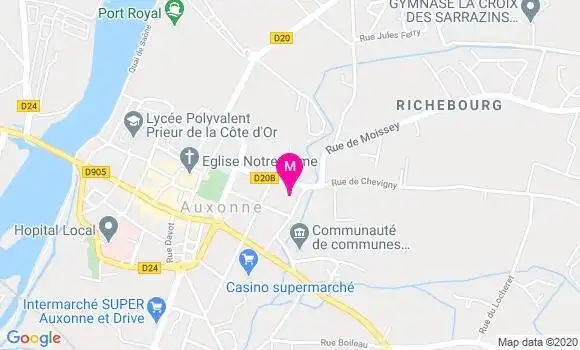 Localisation Dr Segolene Schaff