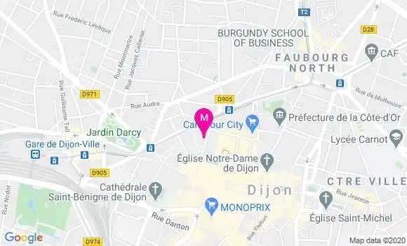 Localisation Dr Alexis Saloff Coste