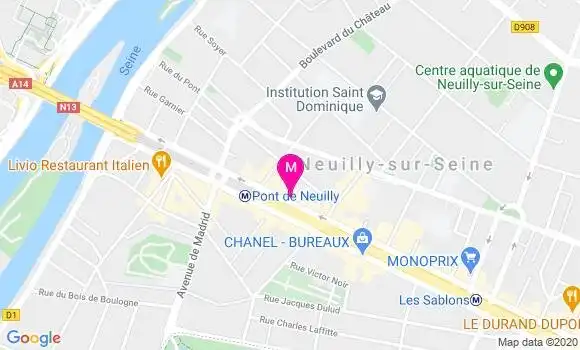 Localisation Dr Alexandre Ichou