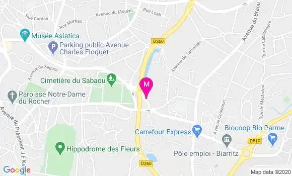 Localisation Dr Matthieu Lesbordes
