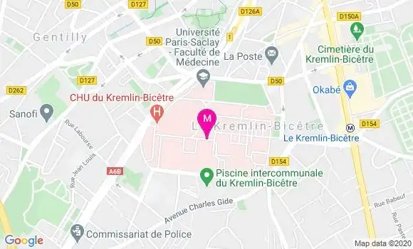 Localisation Dr Jonas Pochard