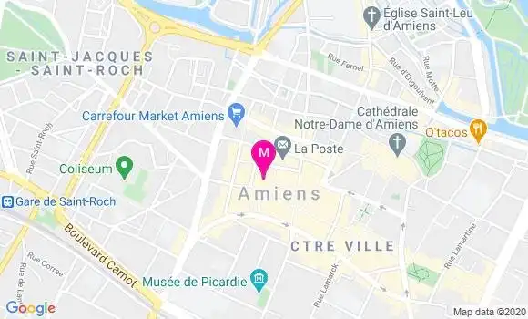 Localisation Dr Agnes Loncke Devendeville
