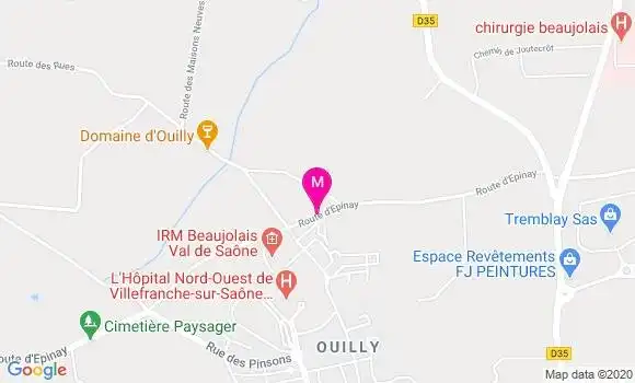Localisation Dr Benedicte Rammeloo