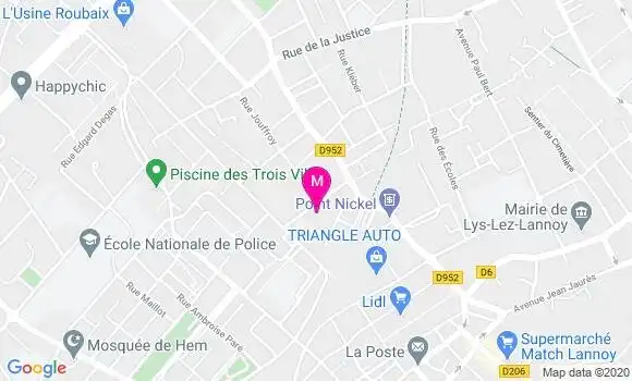 Localisation Dr Guy Dutilleul