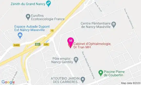 Localisation Dr Claude Mekler