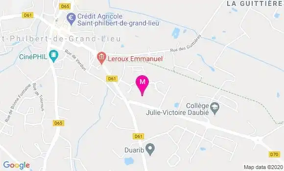 Localisation Dr Francois Retailleau