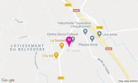 Localisation Dr Sandrine Abgrall Roques