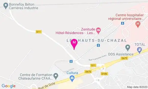 Localisation Dr Patricia Lacoste Gele