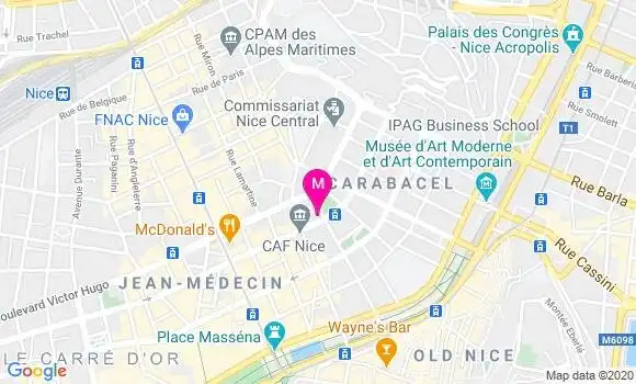 Localisation Dr Nicolas Rocher