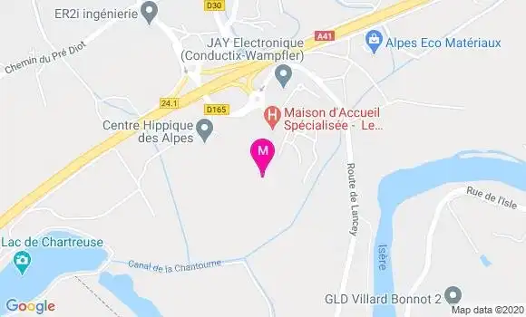 Localisation Dr Isabelle Grimaldi