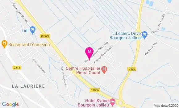 Localisation Dr Antoine Combes