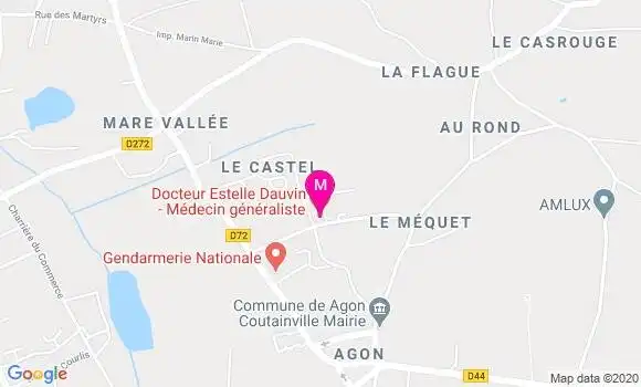 Localisation Dr Estelle Dauvin